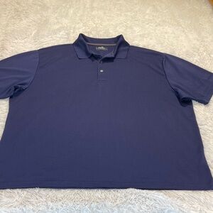 BEN HOGAN SIZE 3XL Men's Blue Polo Shirt